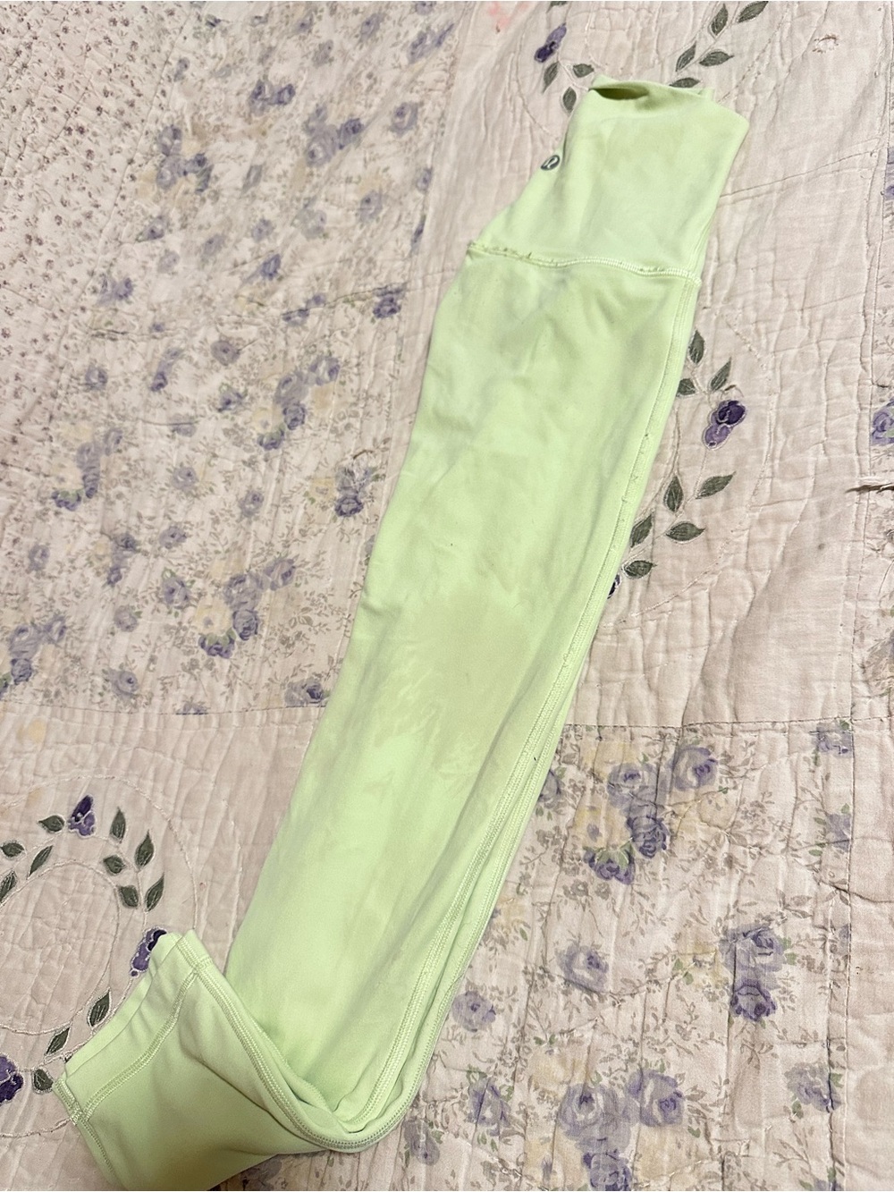 Light Lime Green High-Waist Leggings